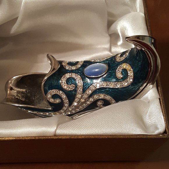 Vintage Decorative Collectible Miniature Shoe Metal - Picture 12 of 12